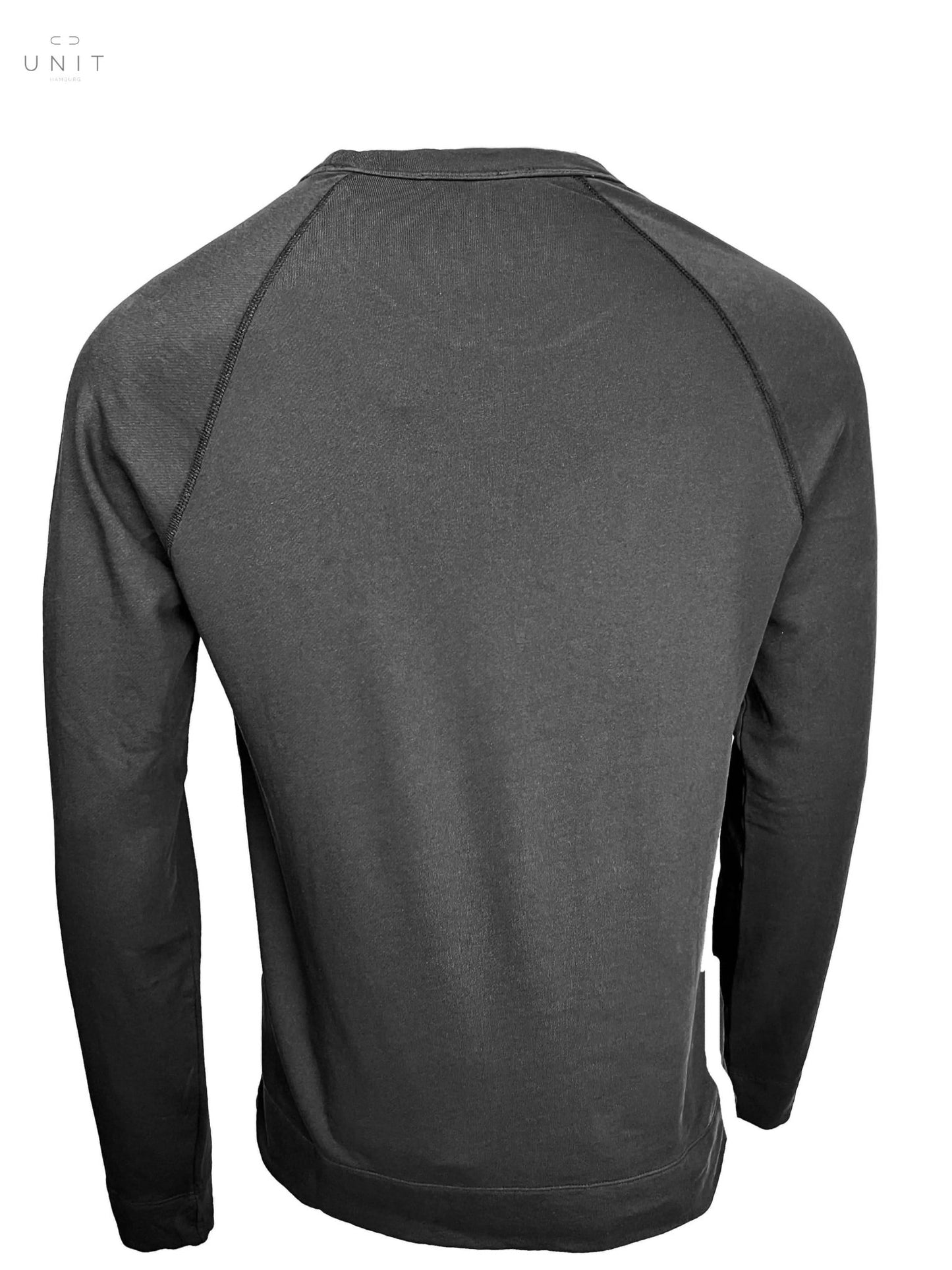 Trusted Handwork, Sweatshirt, round neck 1/1, schwarz - UNIT Hamburg