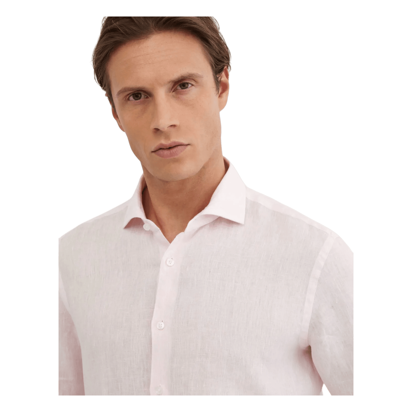 UNIT Hamburg - Xacus, gewaschenes Leinenhemd, rosé - Xacus