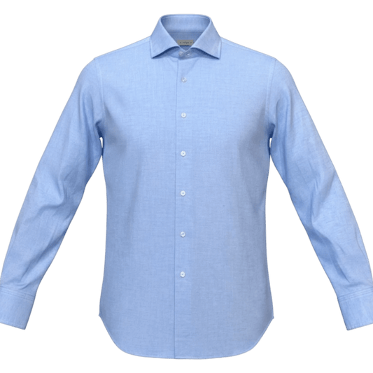 UNIT Hamburg - Xacus, Hemd aus Baumwolle - Leinen - Mix, hellblau - Xacus