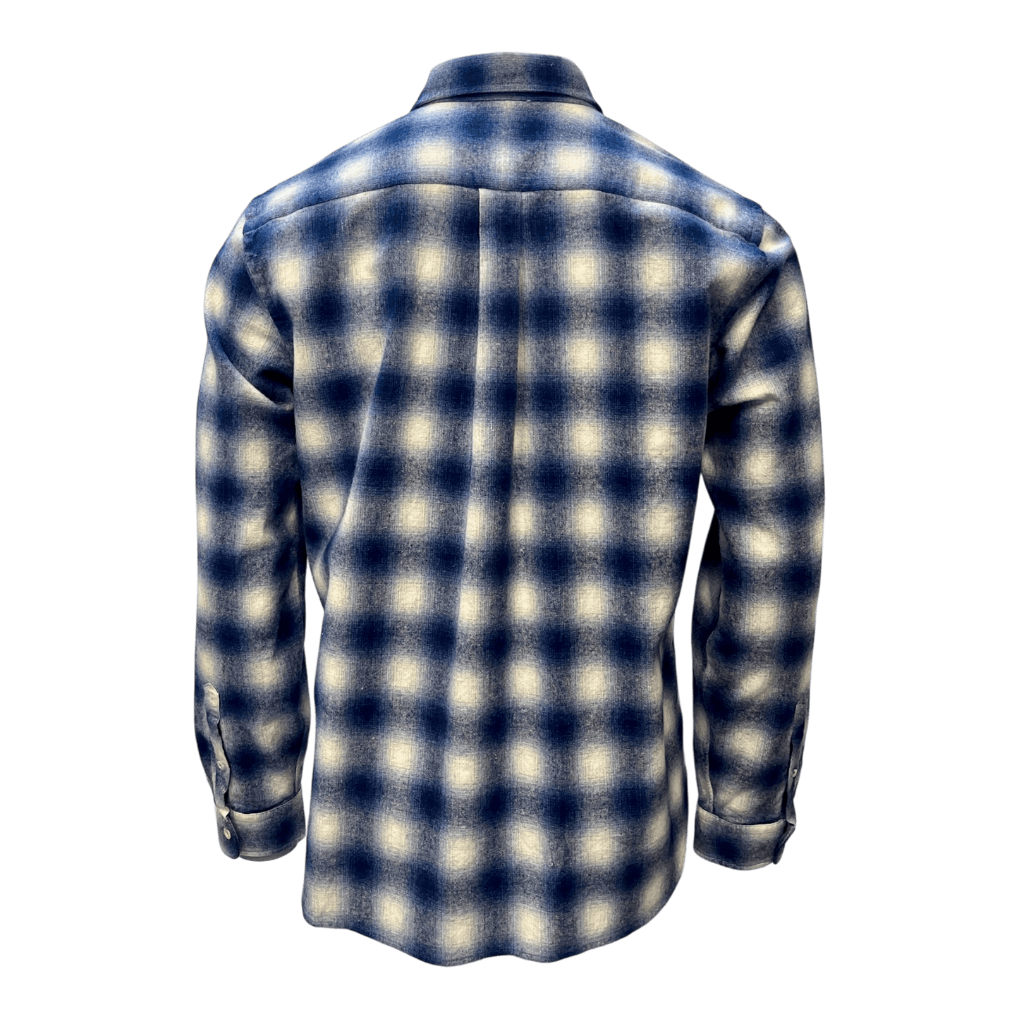 UNIT Hamburg - Xacus, Legacy Flanell Cotton Checked, blau auf Sand - Xacus